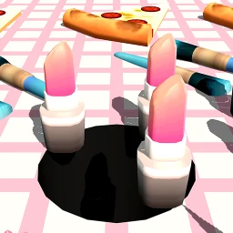 Icono de Lipstick Makeup Black Hole
